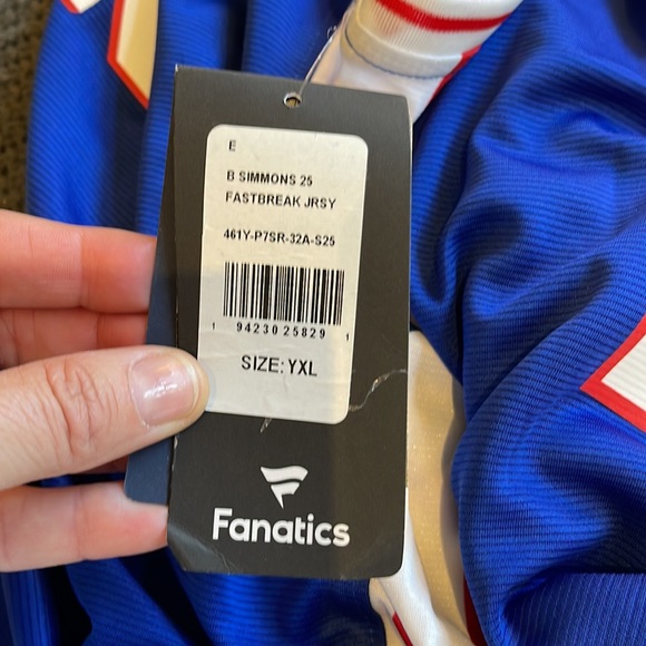 Philadelphia Simmons Jersey - Picture 5 of 7